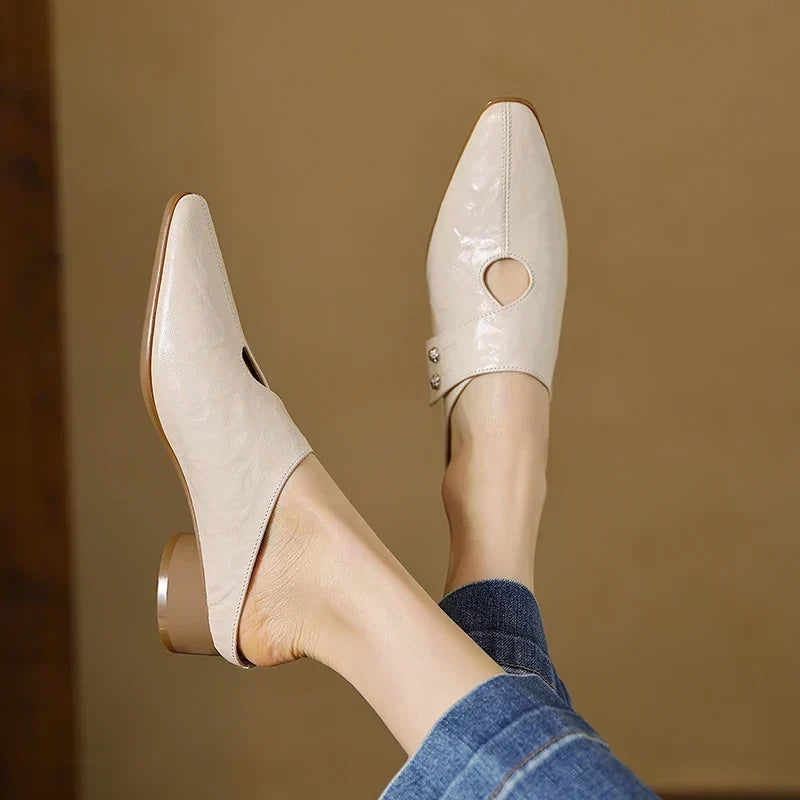 Olga | Mules in Vera Pelle