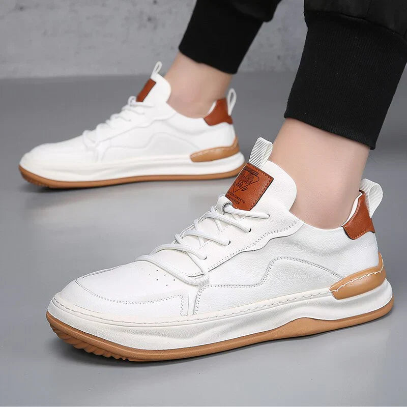 Sneakers in Vera Pelle Italiana