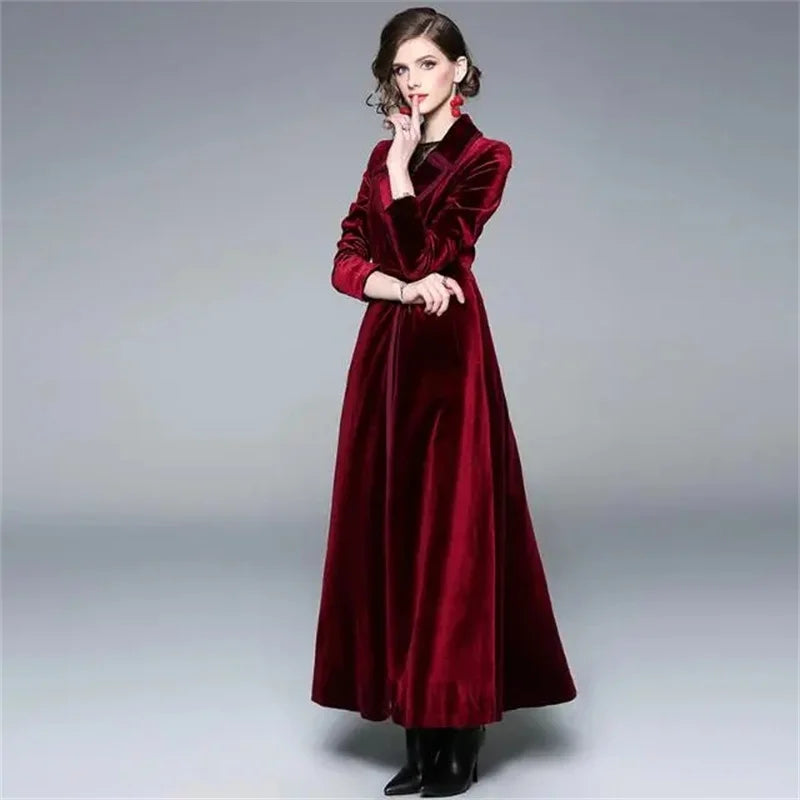 Seraphina | Cappotto largo in velluto