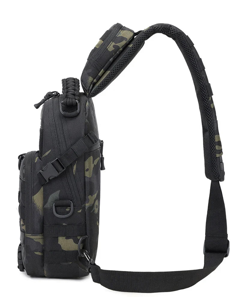 Borsa Tattica a Tracolla — Compatta, Militare, Mani Libere