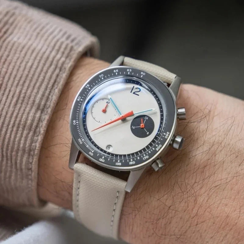 Meridiano 507 — Orologio Cronografo in Pelle
