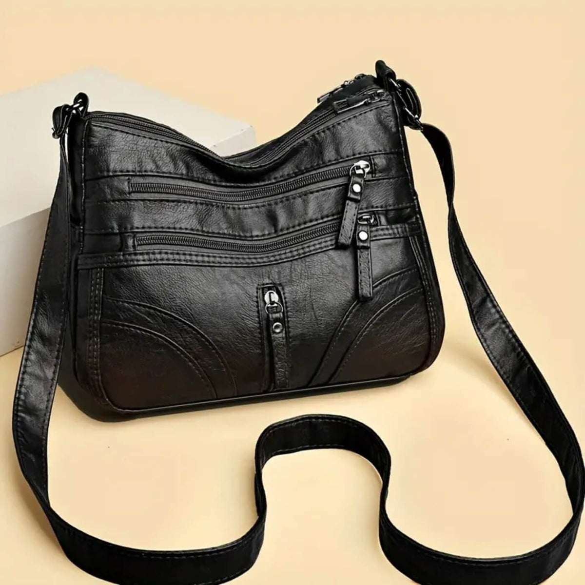 Borsa a tracolla Multi-Zip di Giulia