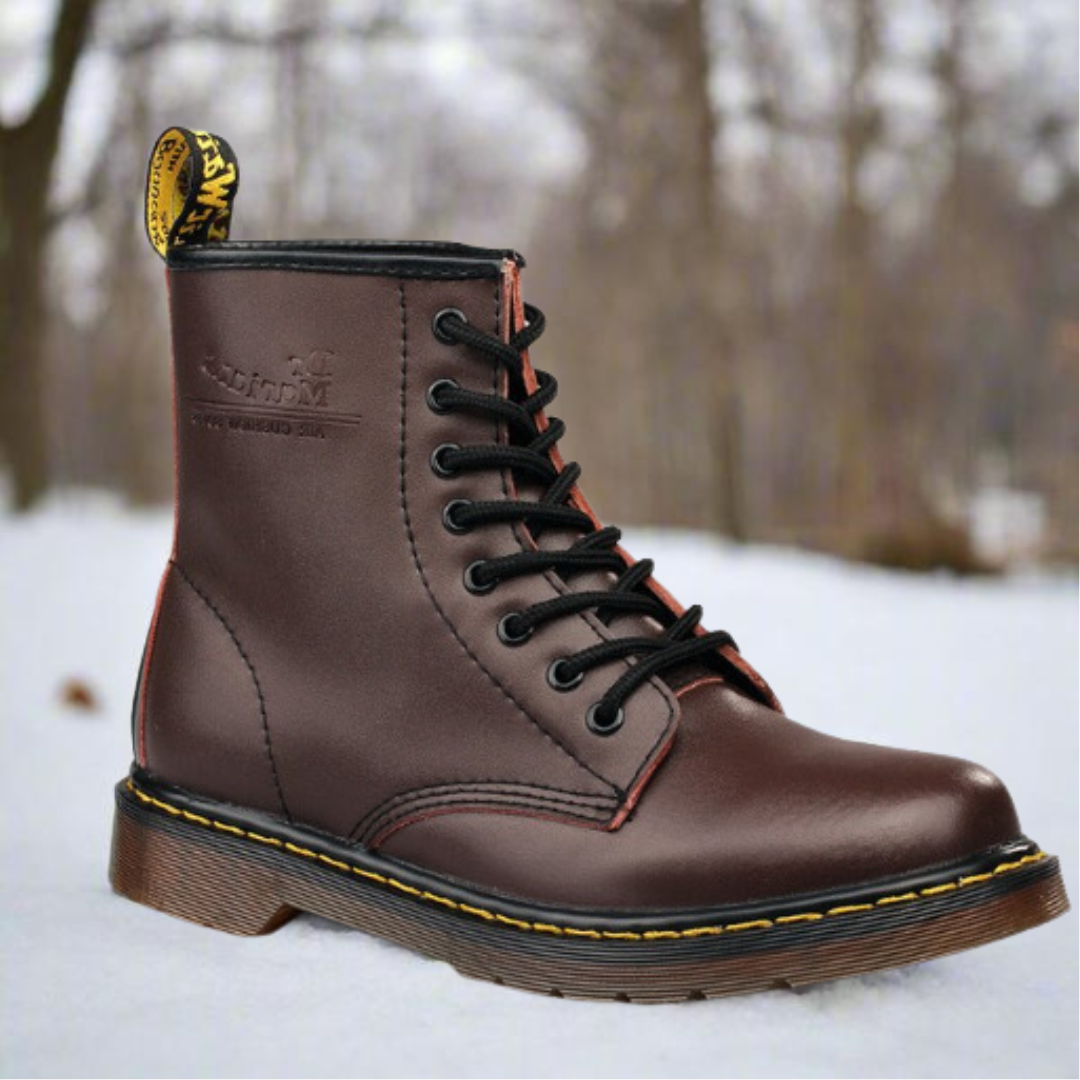 Stivale elegante da donna Marten con lacci