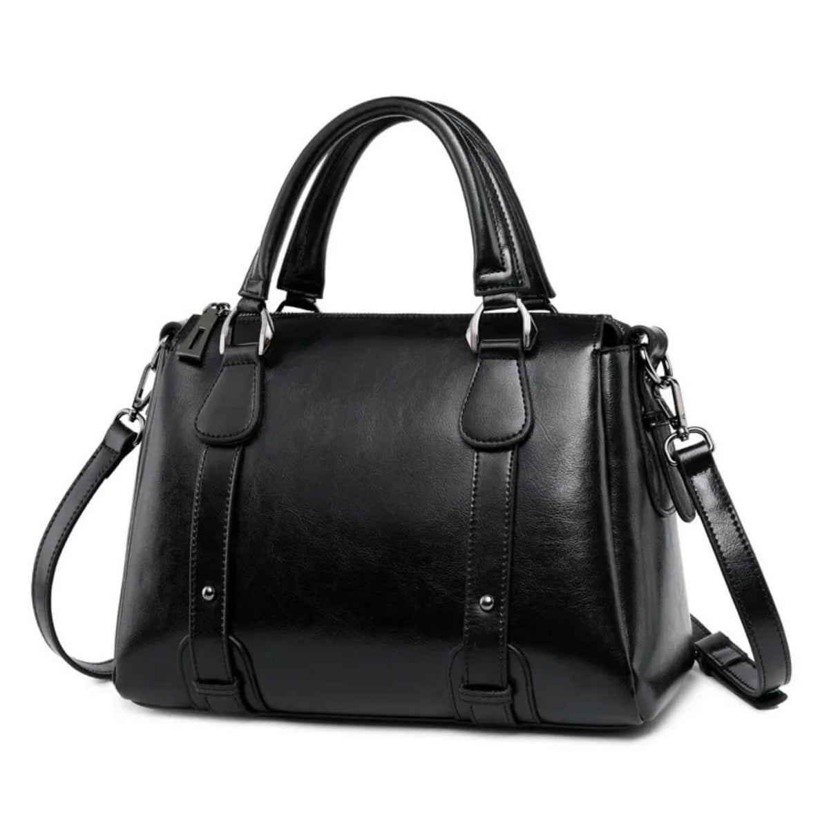 Borsa a Spalla Valeria Top-Zip