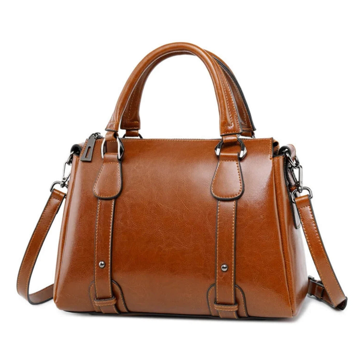 Borsa a Spalla Valeria Top-Zip