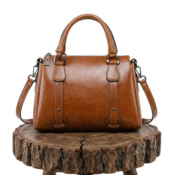 Borsa a Spalla Valeria Top-Zip