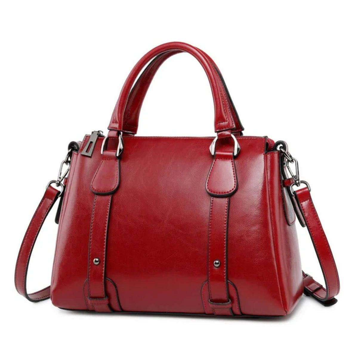 Borsa a Spalla Valeria Top-Zip