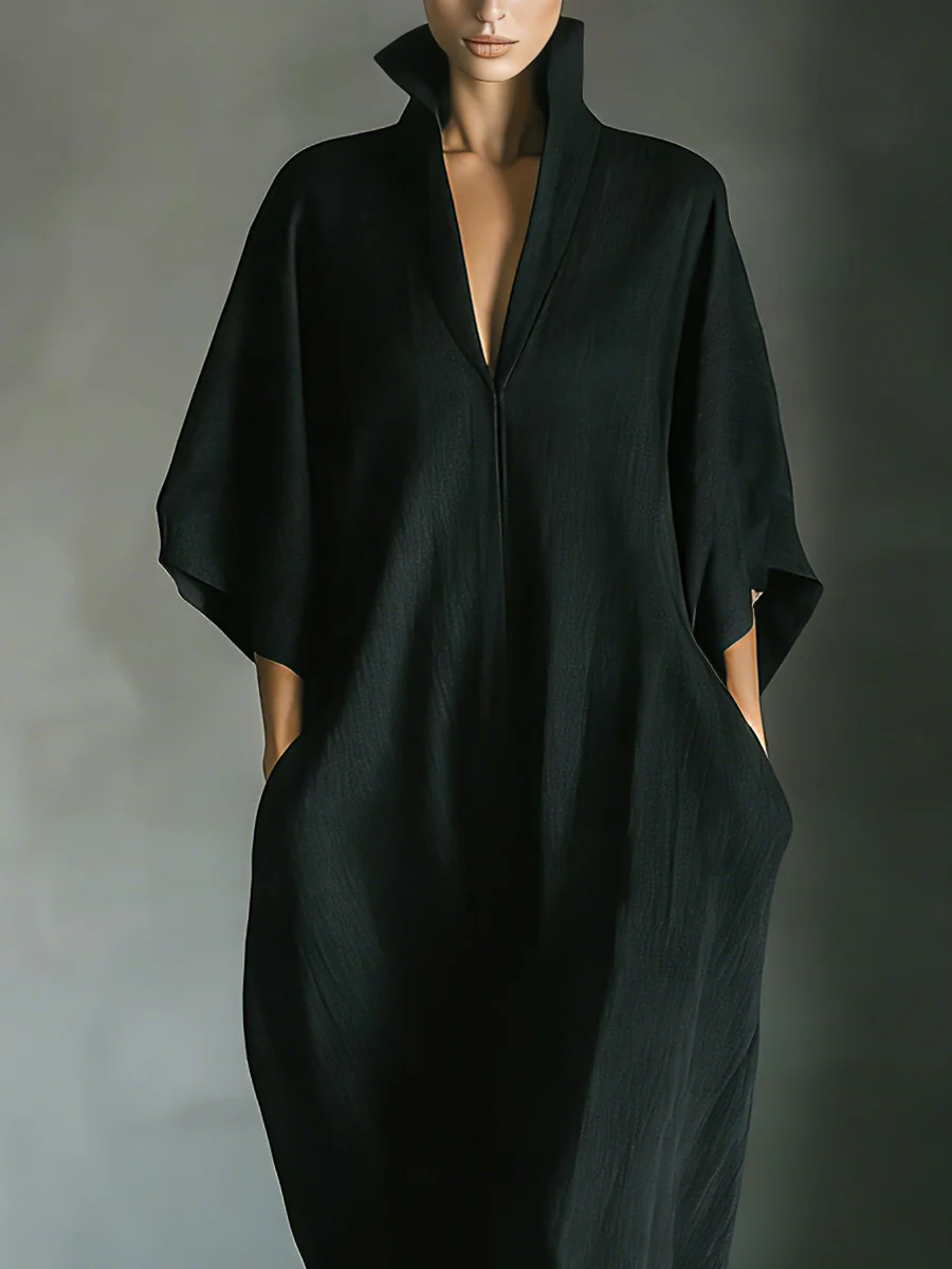 Susan | Abito Maxi con Maniche a Kimono Oversize