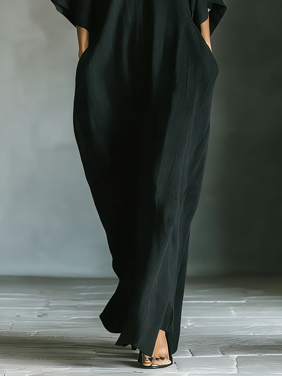 Susan | Abito Maxi con Maniche a Kimono Oversize
