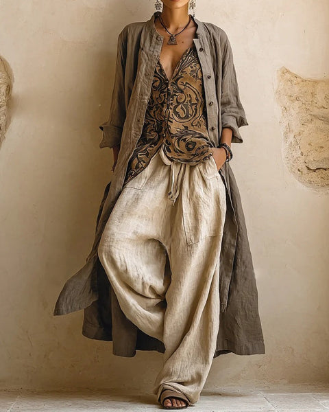 Giulia | Set Bohemien a Strati Fluidi