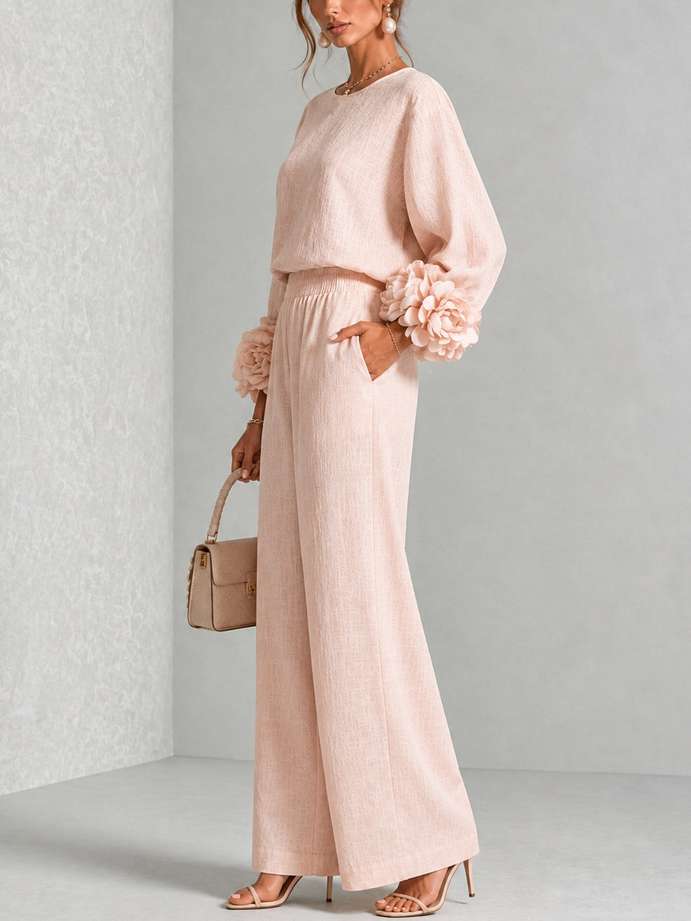 Carys | Set Due Pezzi con Cuffia Floreale