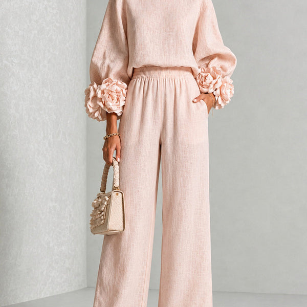 Carys | Set Due Pezzi con Cuffia Floreale