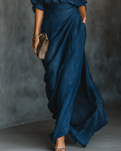 Chiara – Completo Blu Imperiale
