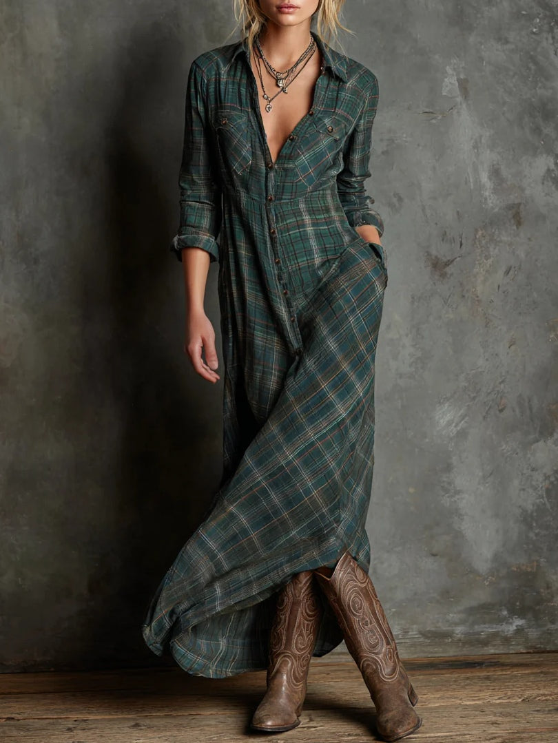 Emanuela – Abito Verde Imperiale
