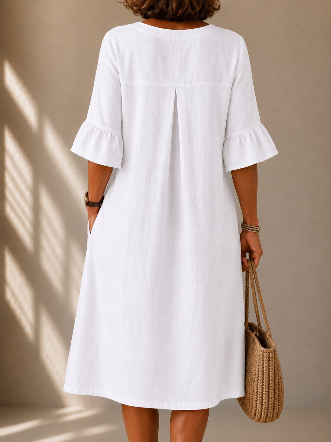 Audrey™ | Vestito a Bottoni