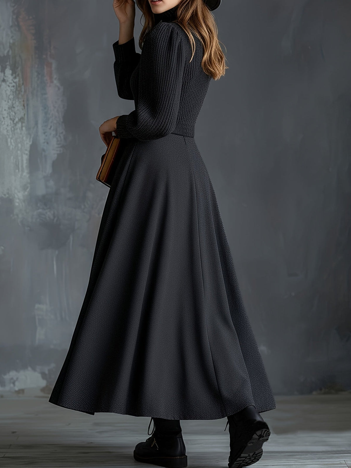 NOEL | ABITO INVERNALE VINTAGE CON TASCHINI