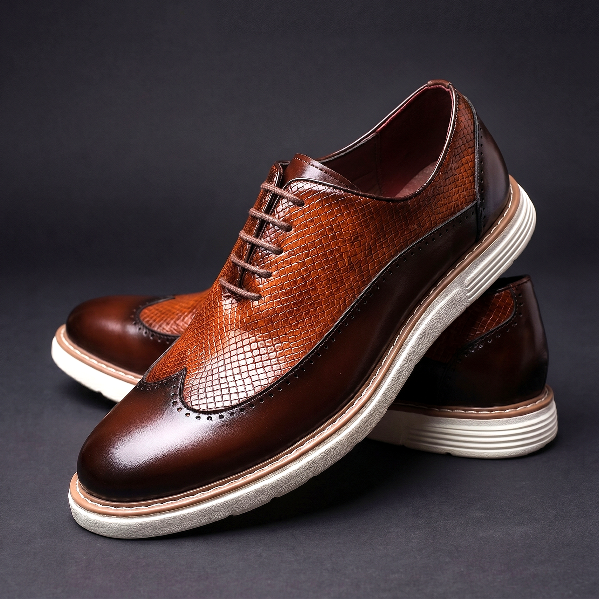 Oxfords in Pelle Rodger