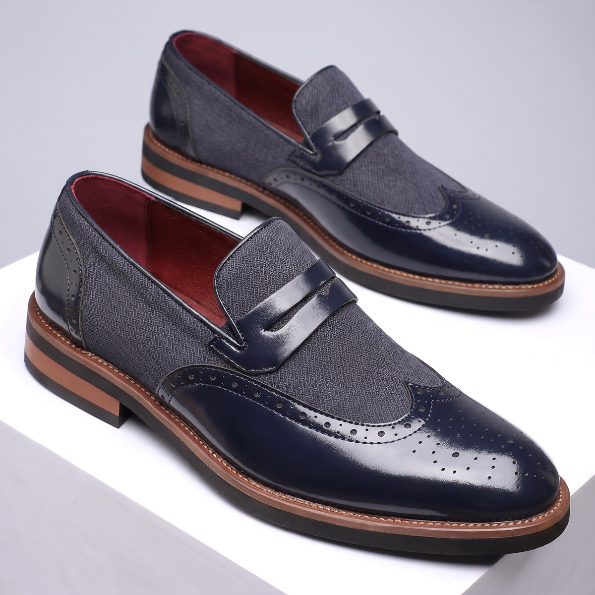 Mocassini Belvoir Wingtip