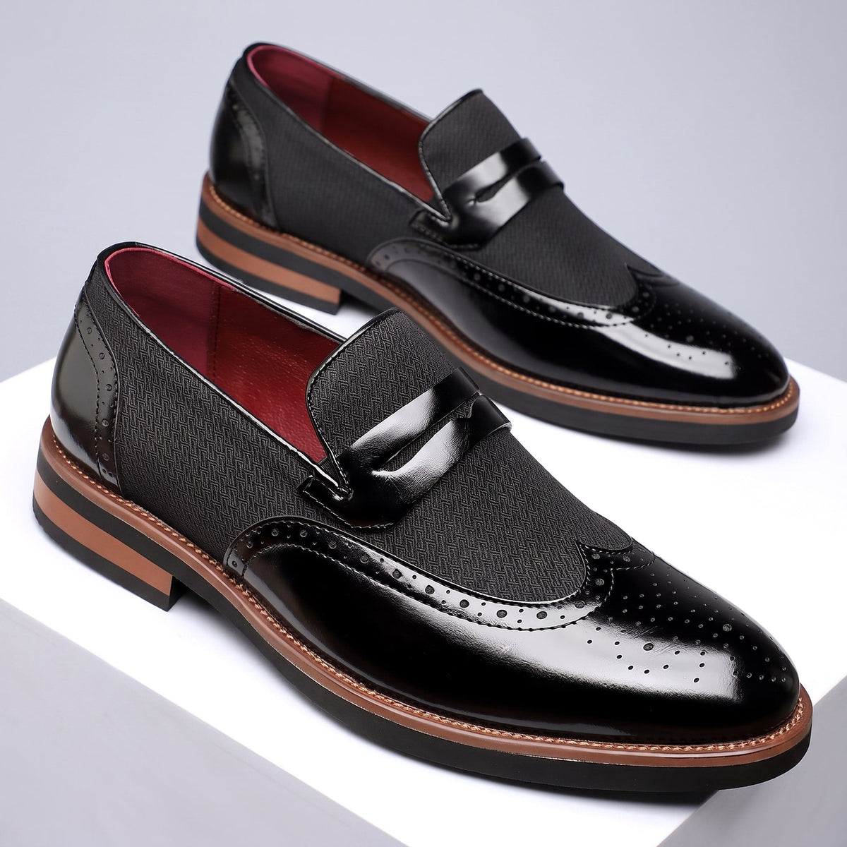Mocassini Belvoir Wingtip