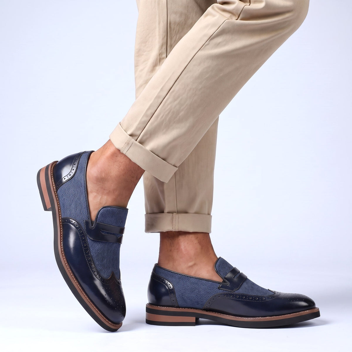 Mocassini Belvoir Wingtip