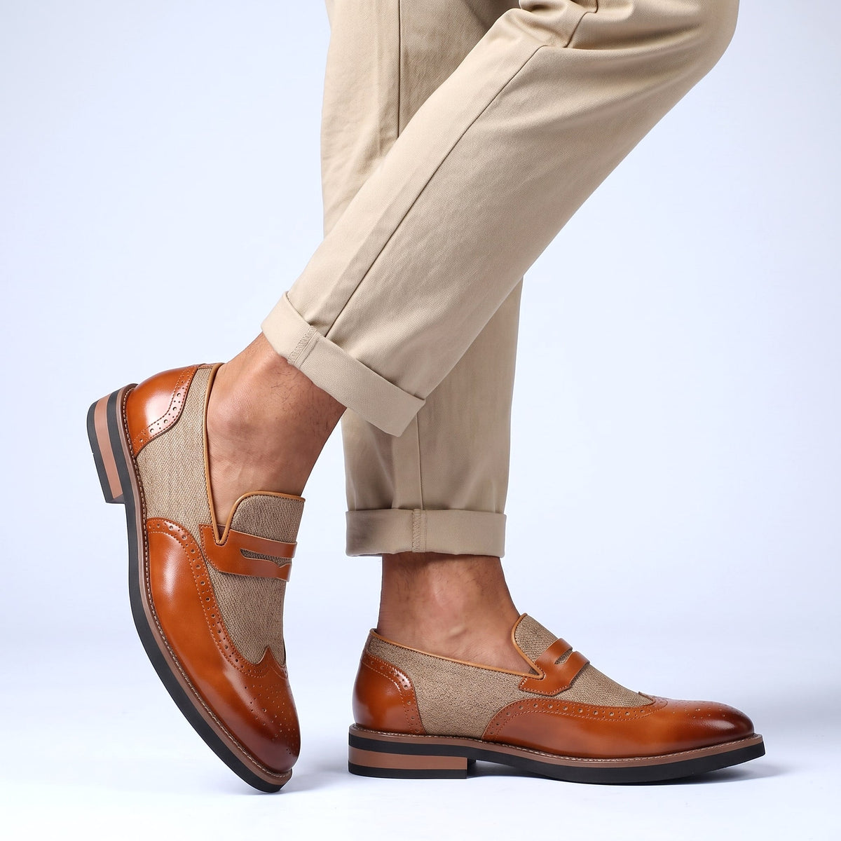 Mocassini Belvoir Wingtip