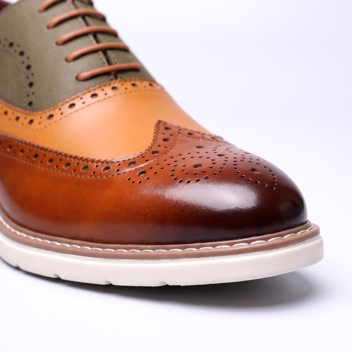 Raffaele | Oxford bicolore dal comfort moderno