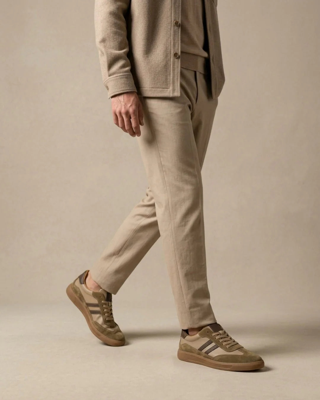 Belmont Court | Sneaker minimalista in pelle