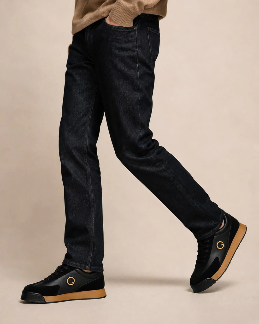 Hudson Runner | Sneakers in pelle stile retrò