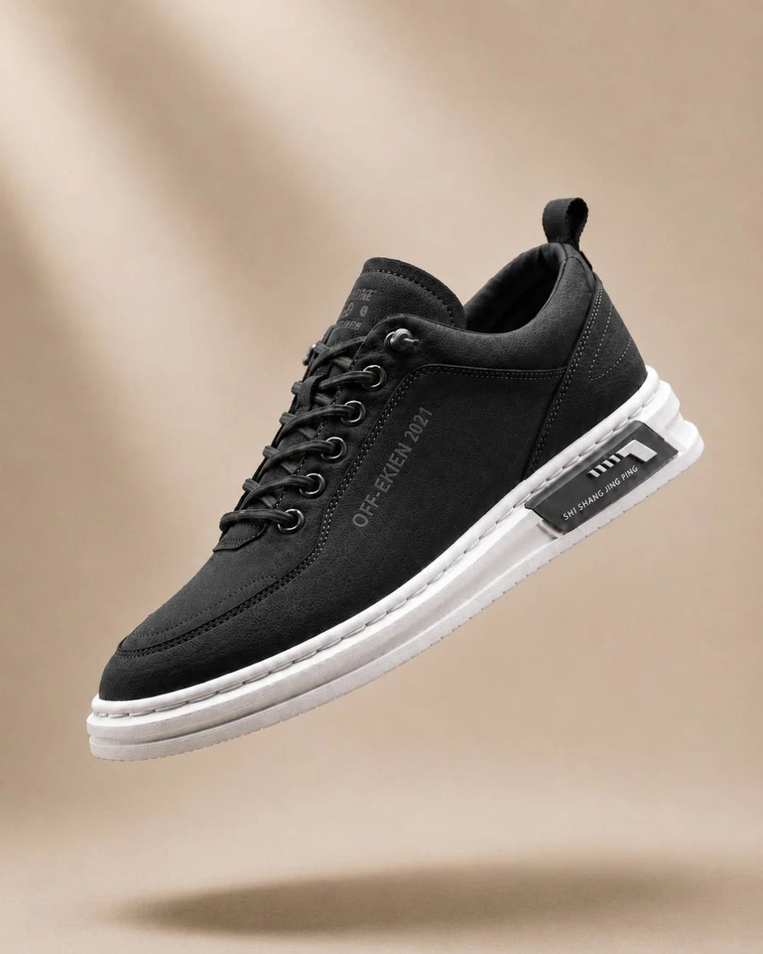 Leviero Low | Sneaker minimalista in tela