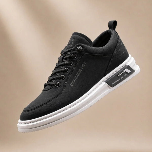 Leviero | Sneaker minimalista in tela