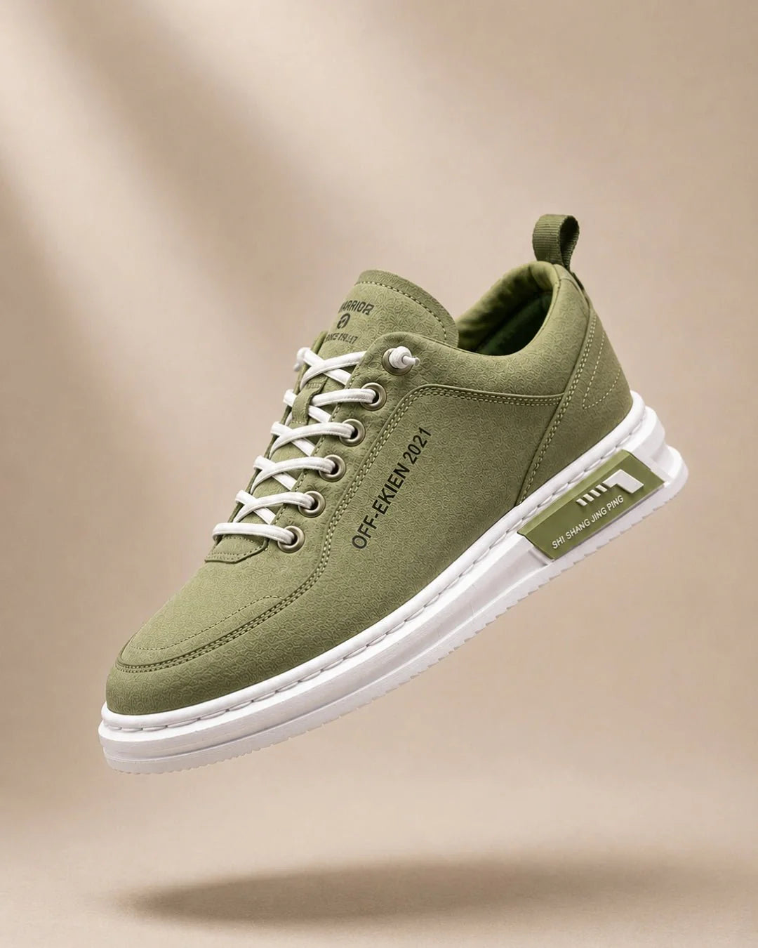 Leviero Low | Sneaker minimalista in tela