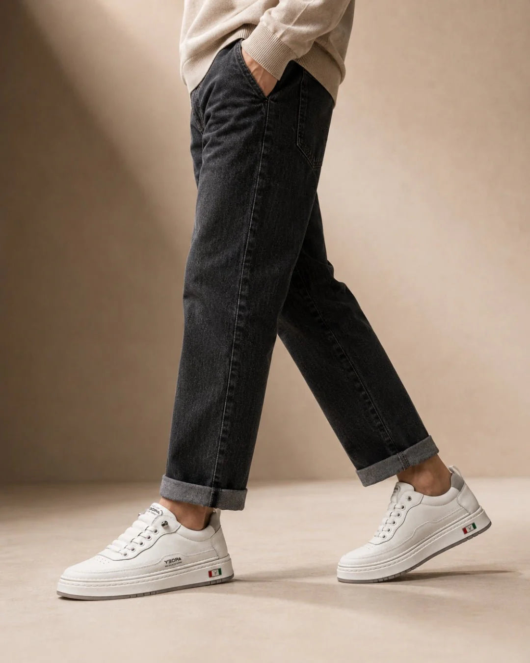 Valerio Court | Sneaker minimalista in pelle