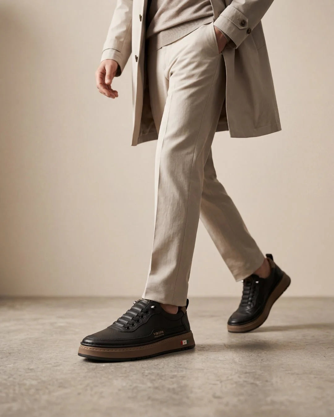 Valerio Court | Sneaker minimalista in pelle