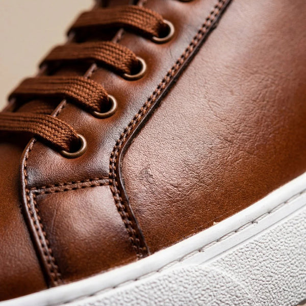 Conti | Sneaker minimalista in pelle