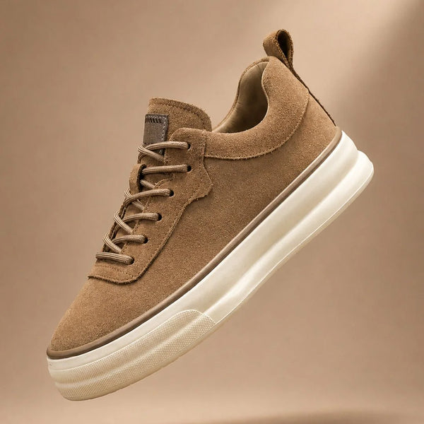 Valmere Low | Sneaker minimalista in pelle scamosciata