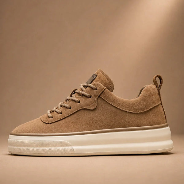 Gallo | Sneaker minimalista in pelle scamosciata