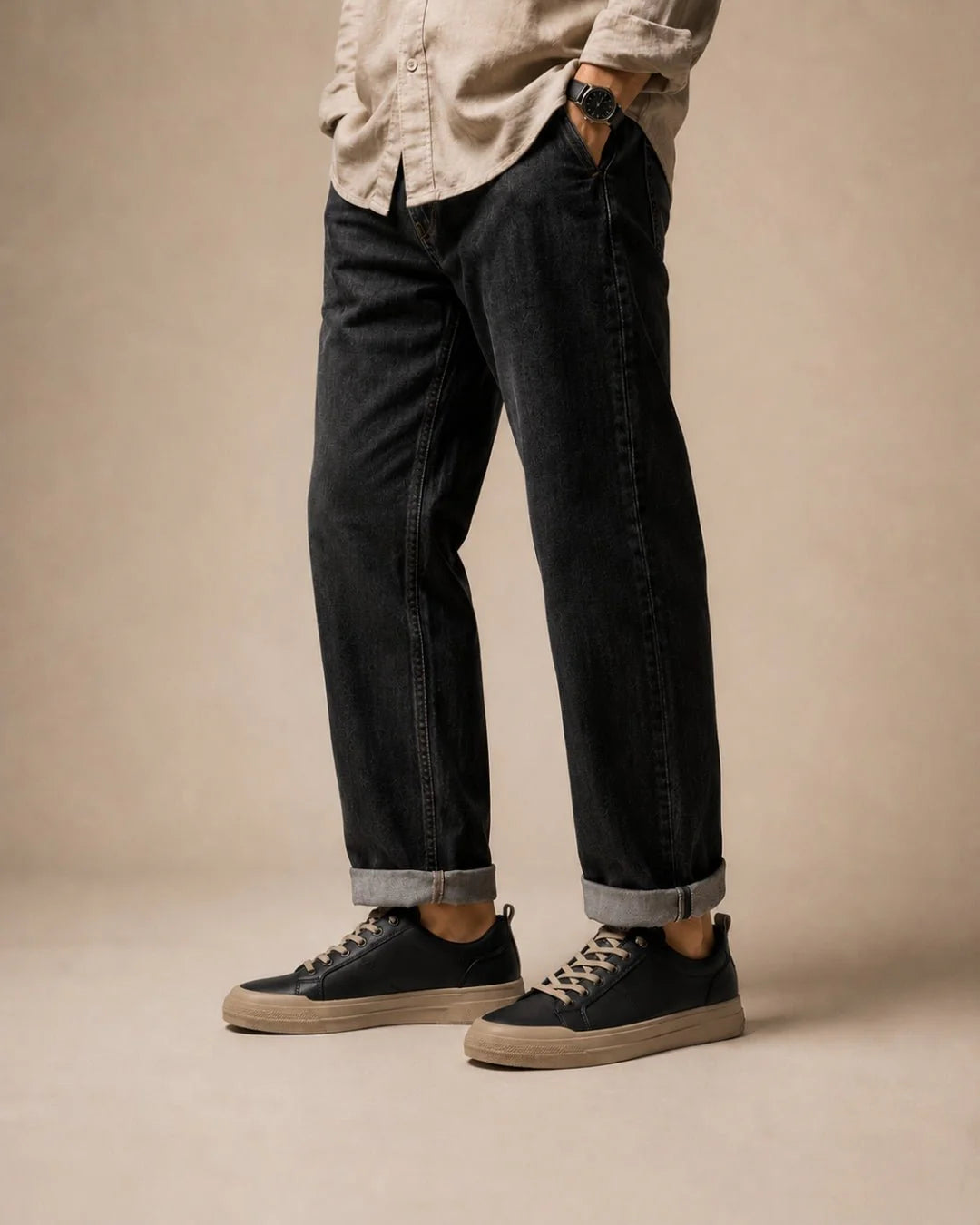 Varello Low | Sneaker minimalista in pelle