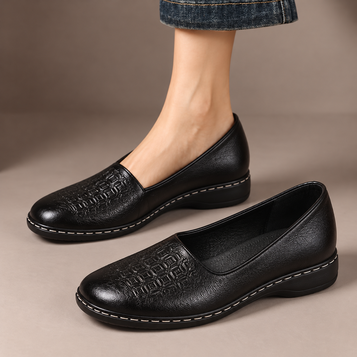 Beatrice™ | Slip-On Confortevoli a Motivo