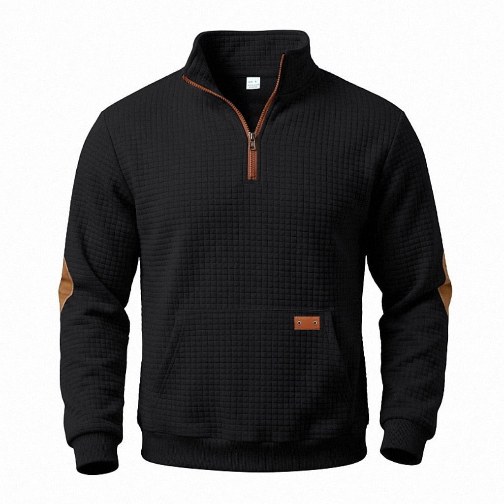 Pullover Andy con Zip a Quarto