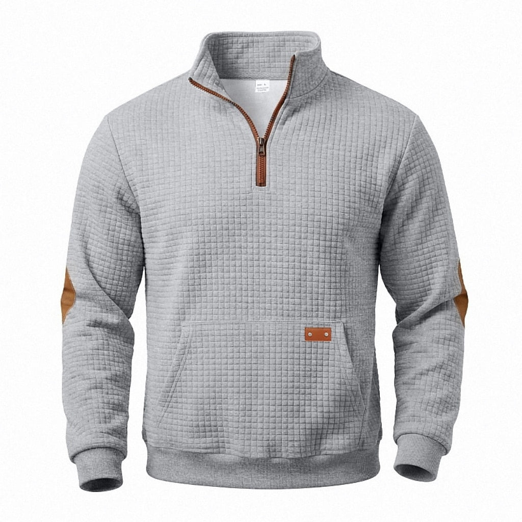 Pullover Andy con Zip a Quarto