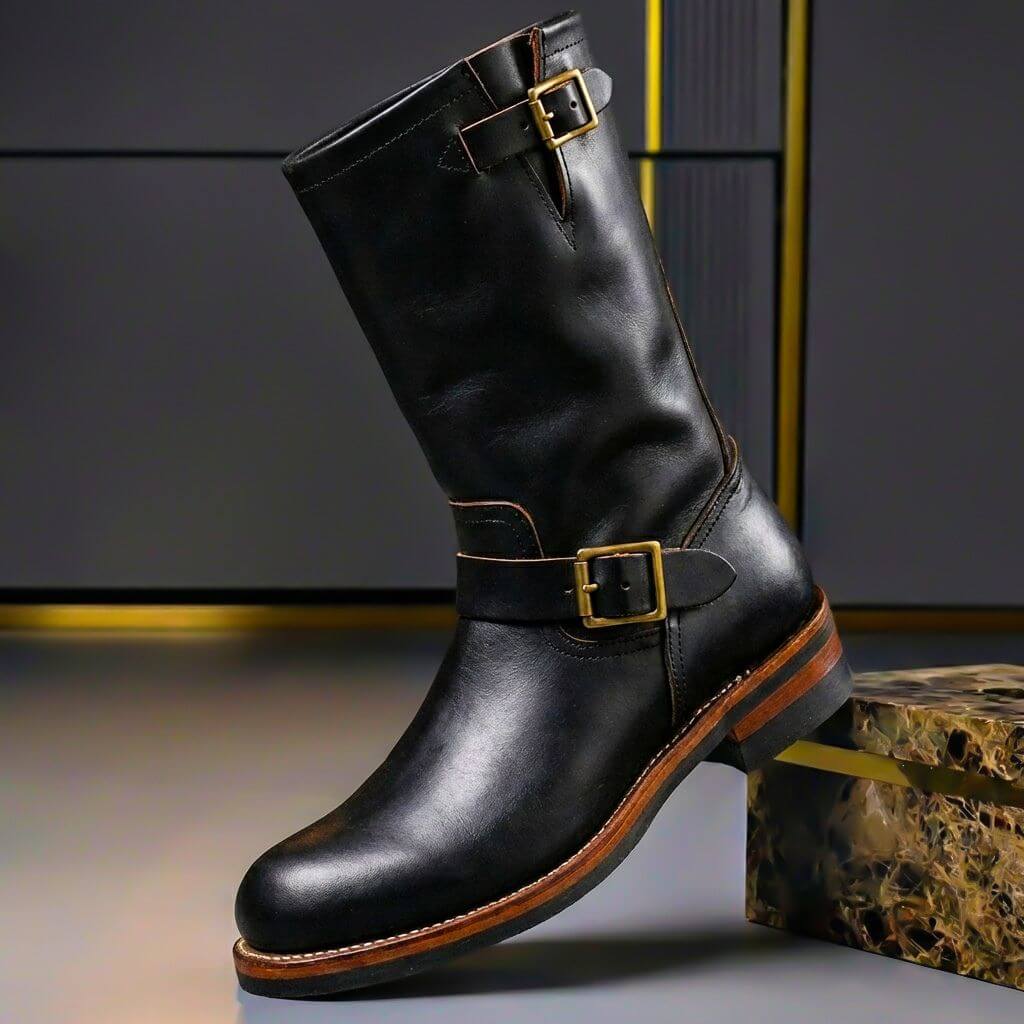 Stivali in Pelle Vintage Sullivan