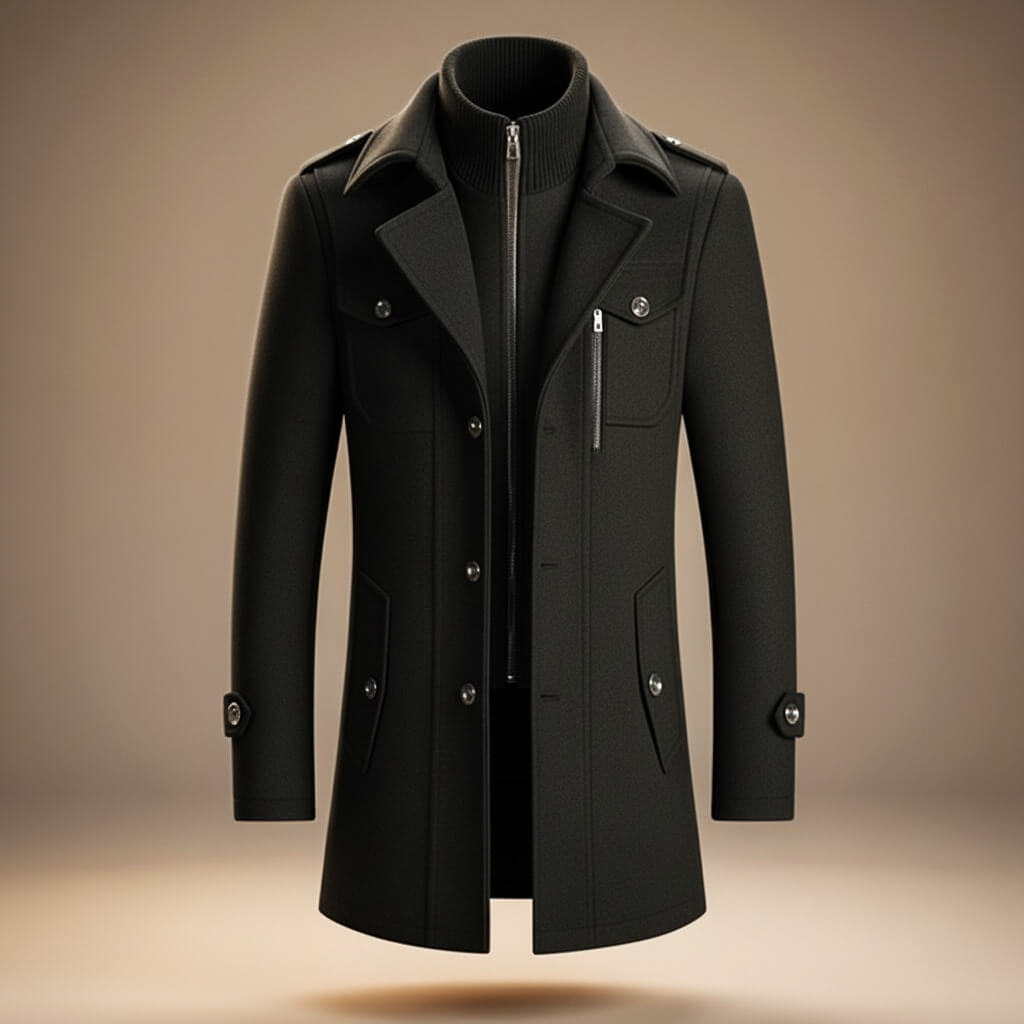 Cappotto in Lana Vergine Marco Legacy