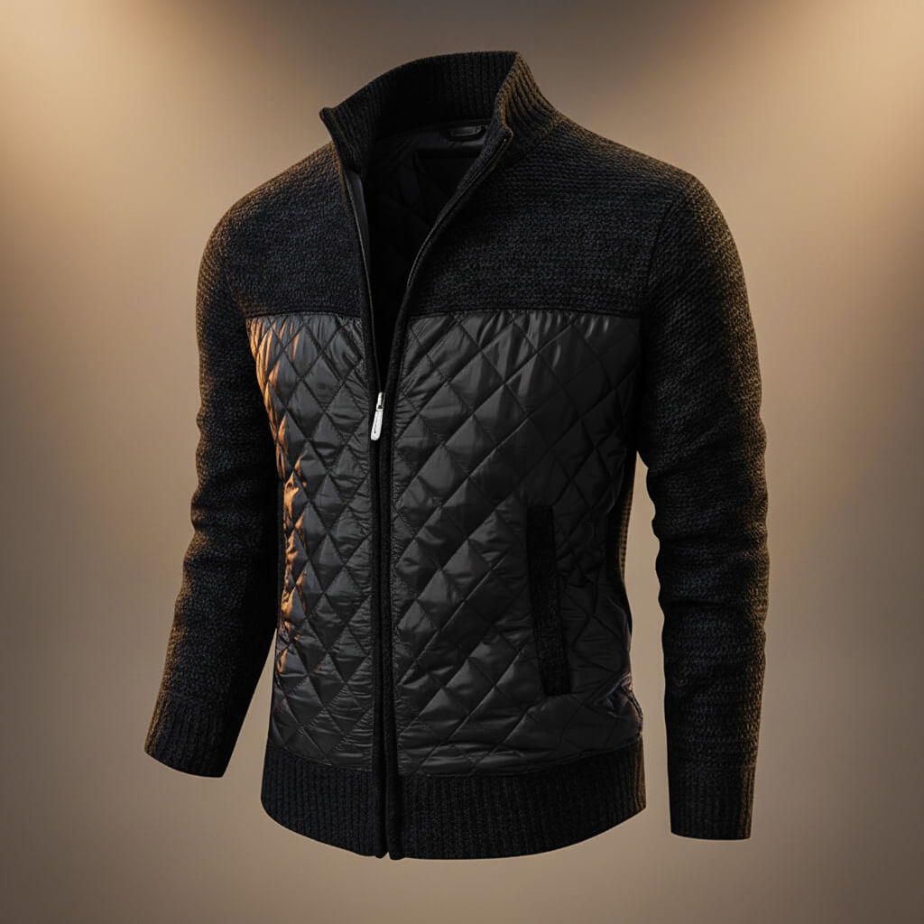 Giacca in Chenille Trapuntato Anderson