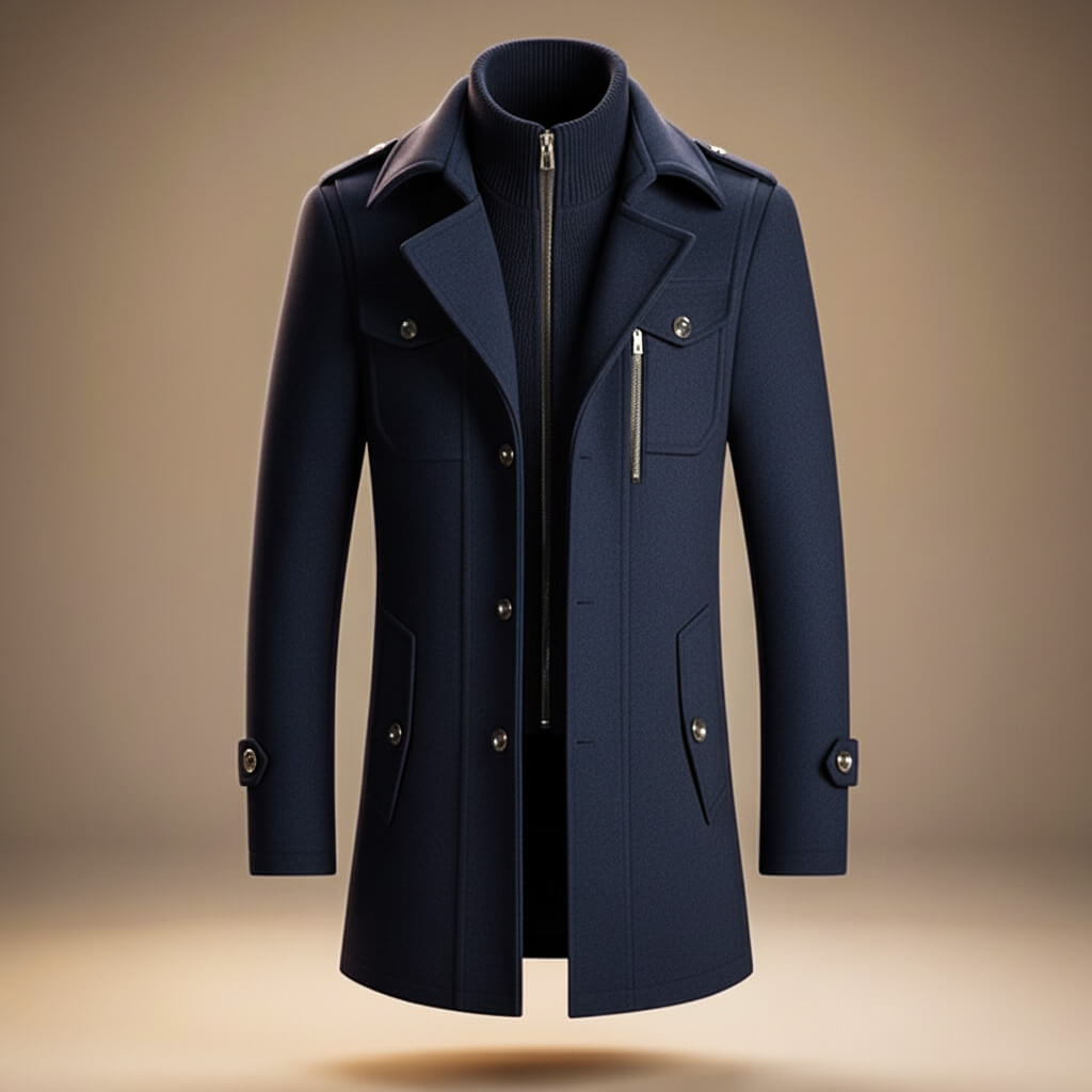 Cappotto in Lana Vergine Marco Legacy