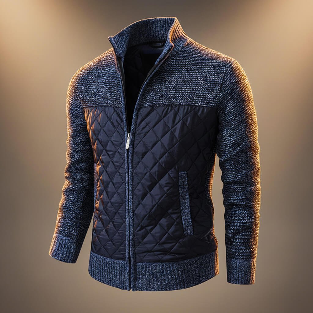 Giacca in Chenille Trapuntato Anderson