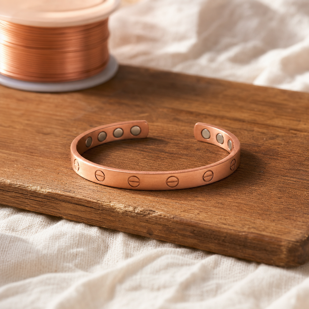 Bracciale in Rame a Bullone