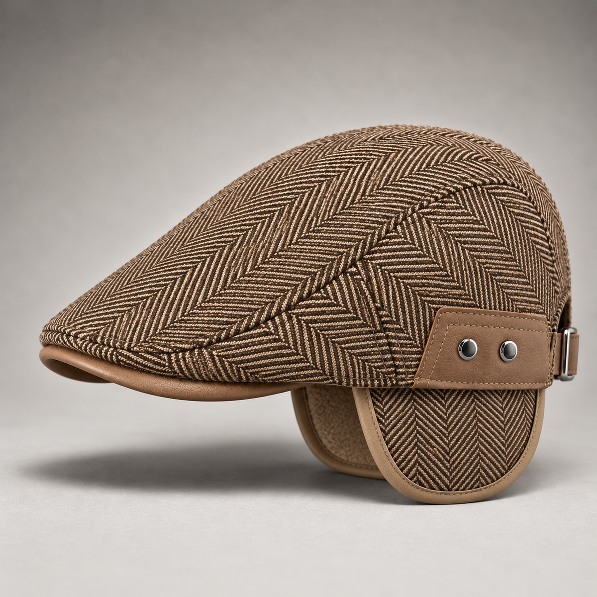 Cappello da Guida Herringbone Thornton