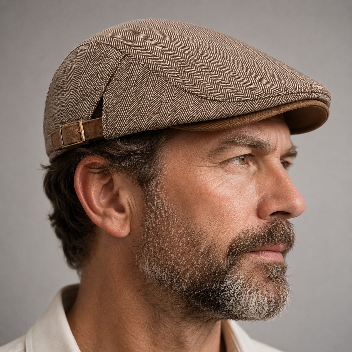 Cappello da Guida Herringbone Windsor