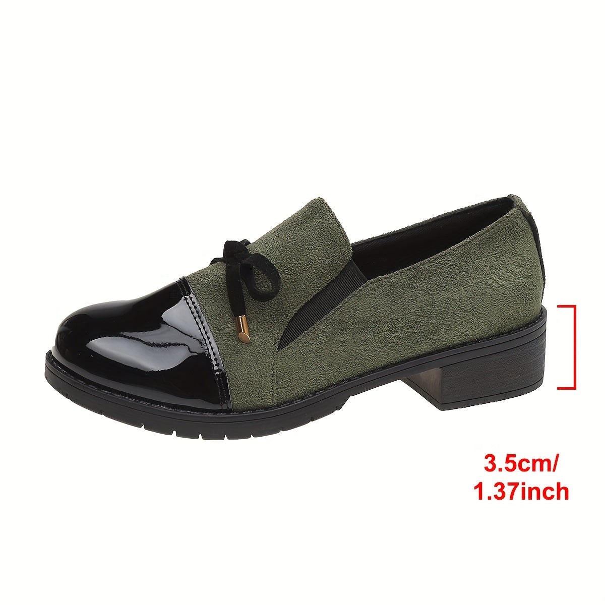 Hattie™ | Mocassini con punta in vernice e fiocco