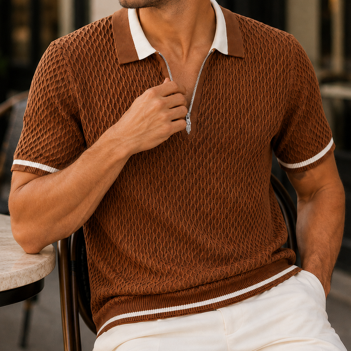 Polo Zip Santino
